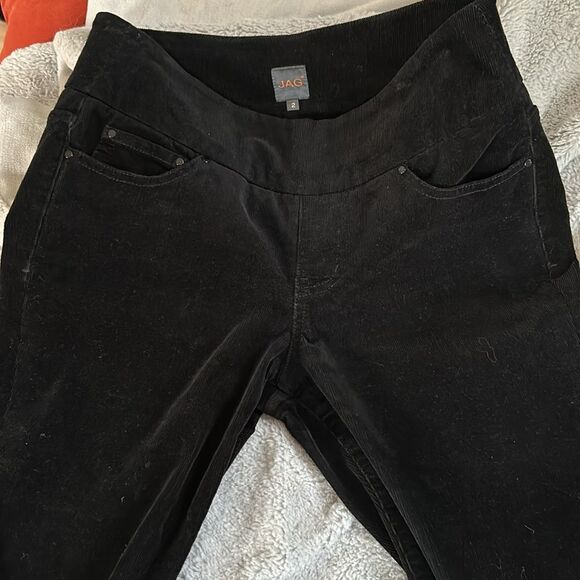 JAG Jeans stretch pull-on black corduroys - Size 2 - Picture 7 of 7